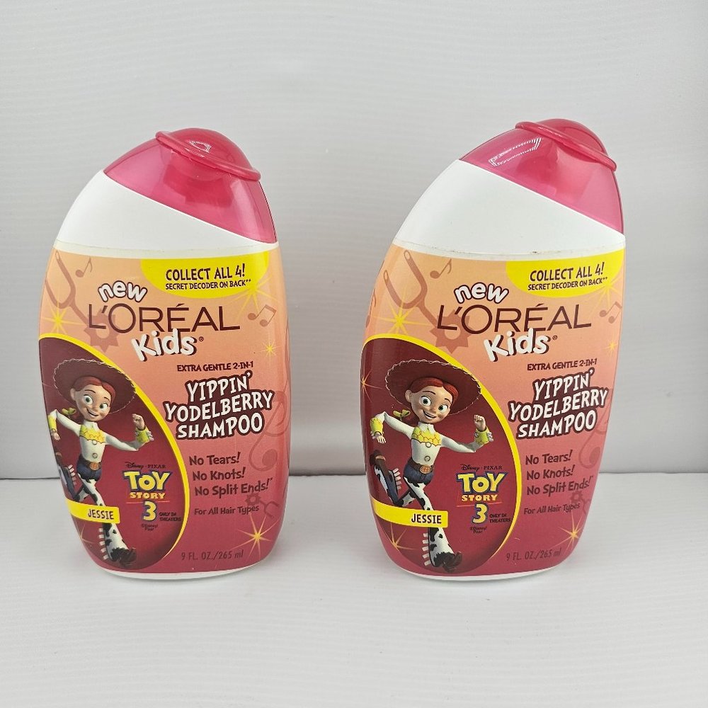 Loreal Kids Toy Story Jessie Yippin Yodelberry Shampoo 9oz ( 2pcs )